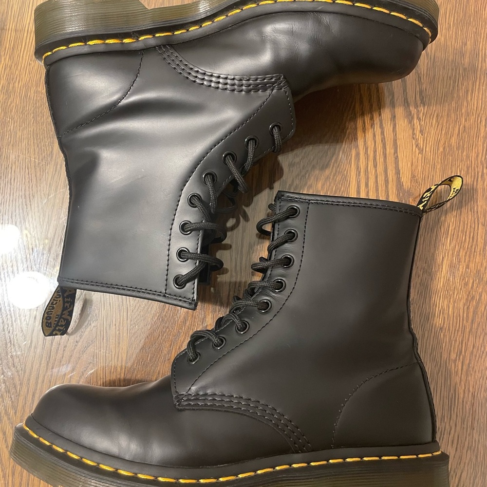 Dr. Martens Black 1460 Lace-Up Boots